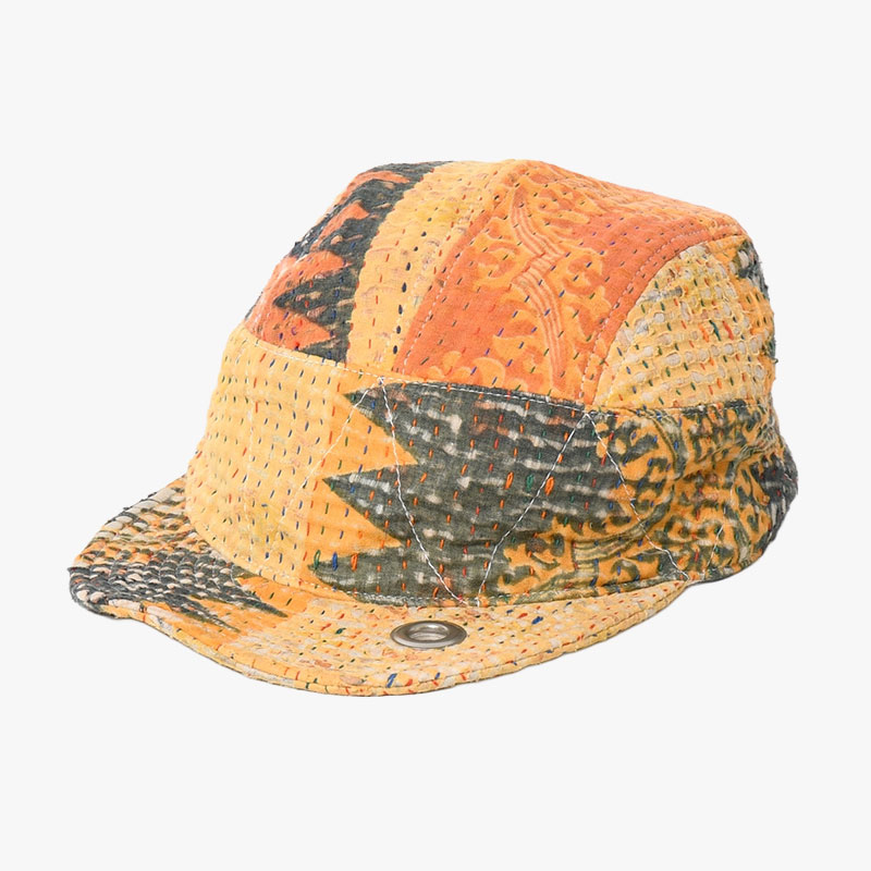 KANTHA QUILT FIELD CAP -4.TYPE-(B)