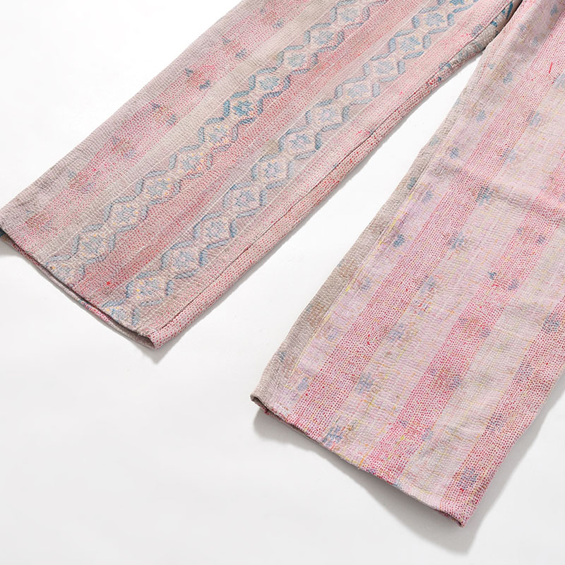 KANTHA QUILT 5 POCKET PANTS Size:3 -TYPE:D-