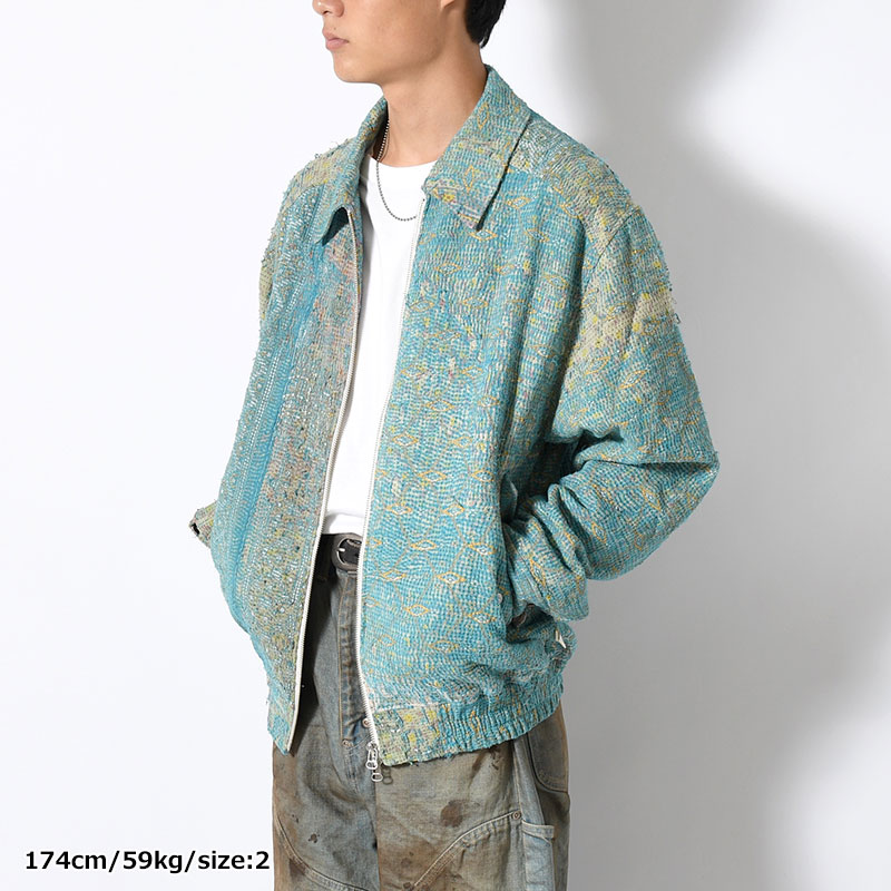 KANTHA QUILT BLOUSON Size:2 -No.1-
