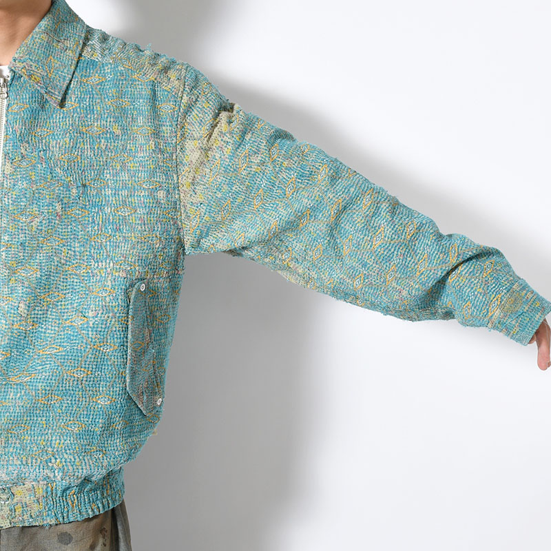KANTHA QUILT BLOUSON Size:2 -No.1-
