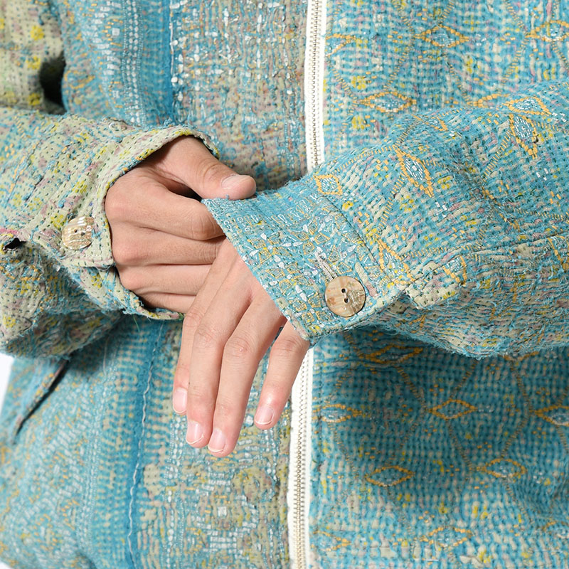 KANTHA QUILT BLOUSON Size:2 -No.1-