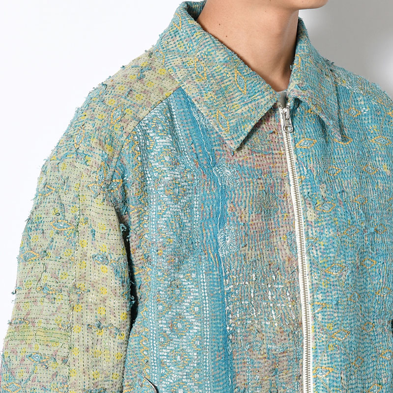 KANTHA QUILT BLOUSON Size:2 -No.1-