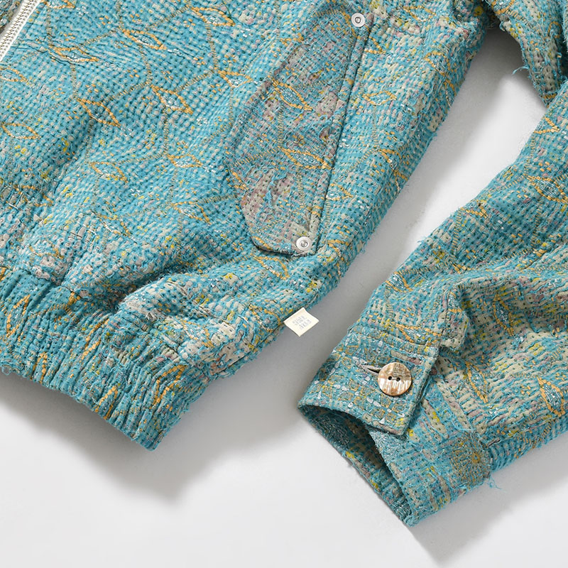 KANTHA QUILT BLOUSON Size:2 -No.1-