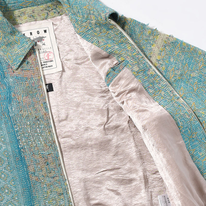 KANTHA QUILT BLOUSON Size:2 -No.1-