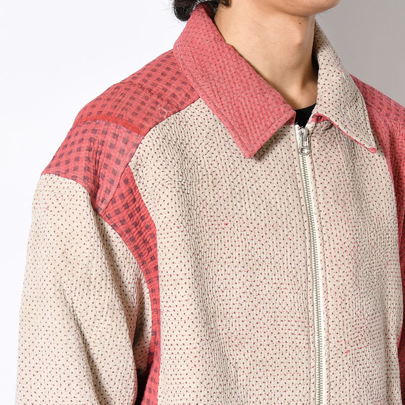 KANTHA QUILT BLOUSON Size:3 -No.10-