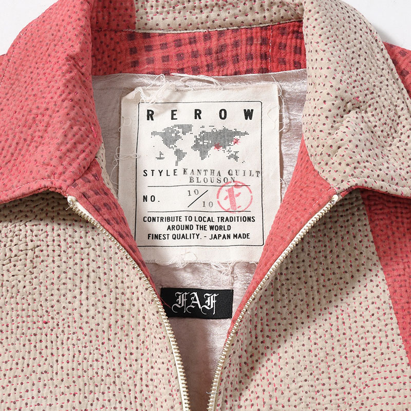 KANTHA QUILT BLOUSON Size:3 -No.10-