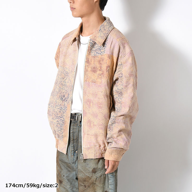 KANTHA QUILT BLOUSON Size:2 -No.2-