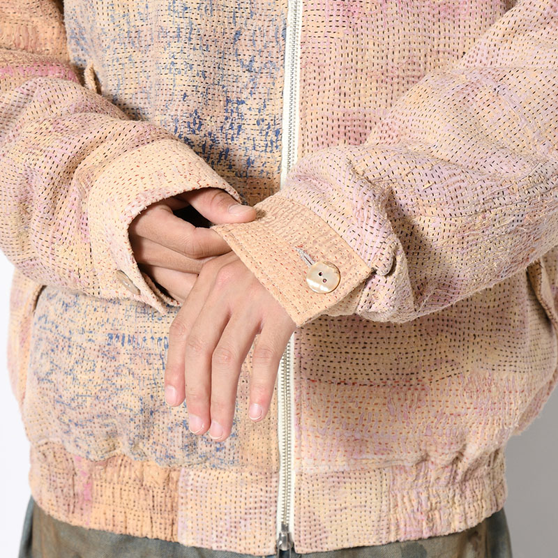 KANTHA QUILT BLOUSON Size:2 -No.2-