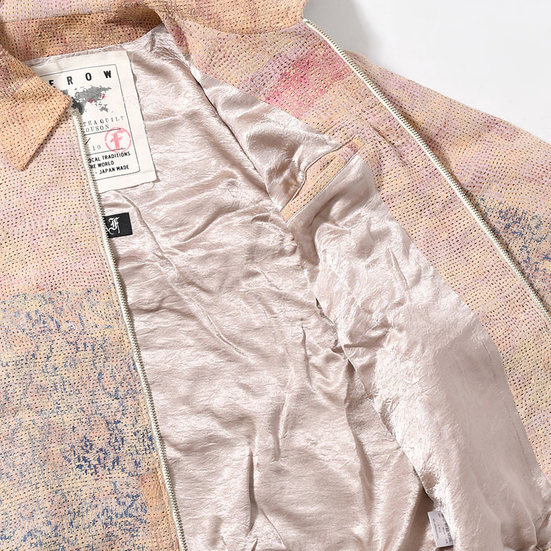 KANTHA QUILT BLOUSON Size:2 -No.2-