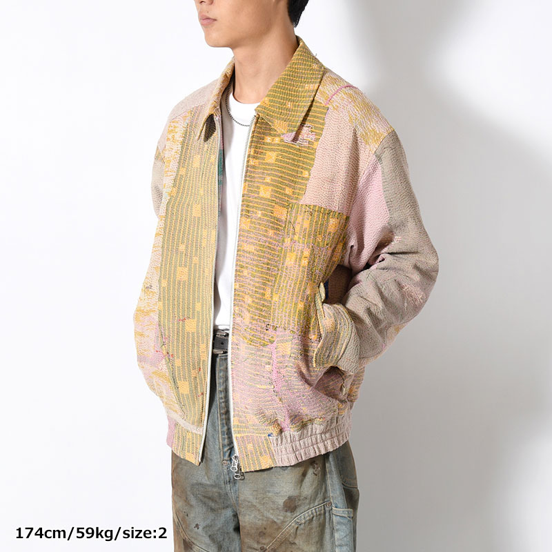 KANTHA QUILT BLOUSON Size:2 -No.3-