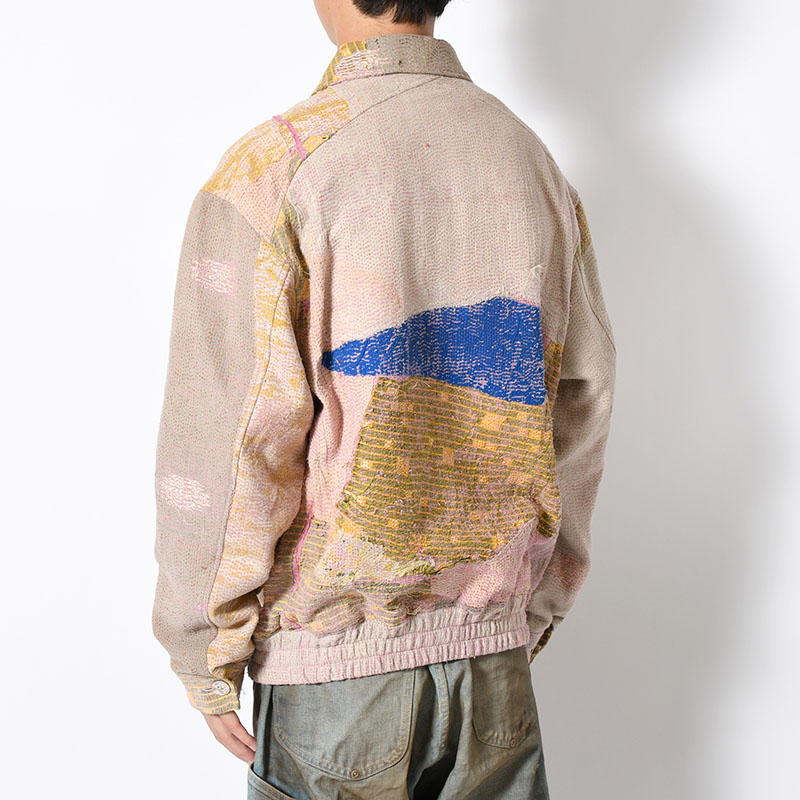 KANTHA QUILT BLOUSON Size:2 -No.3-
