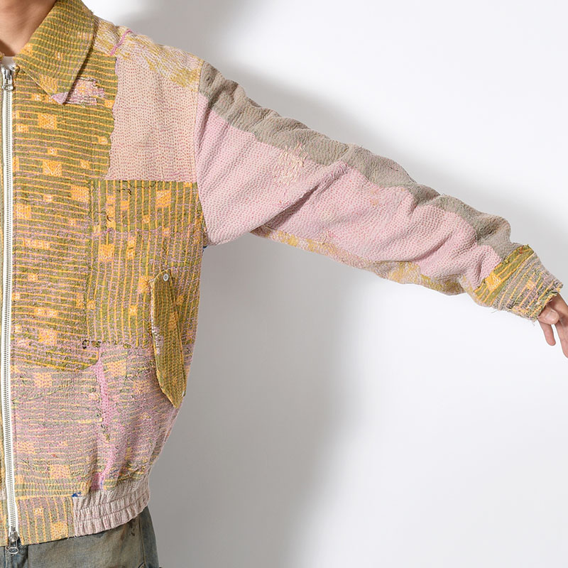 KANTHA QUILT BLOUSON Size:2 -No.3-