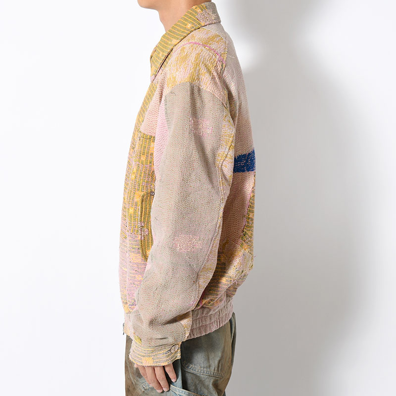 KANTHA QUILT BLOUSON Size:2 -No.3-