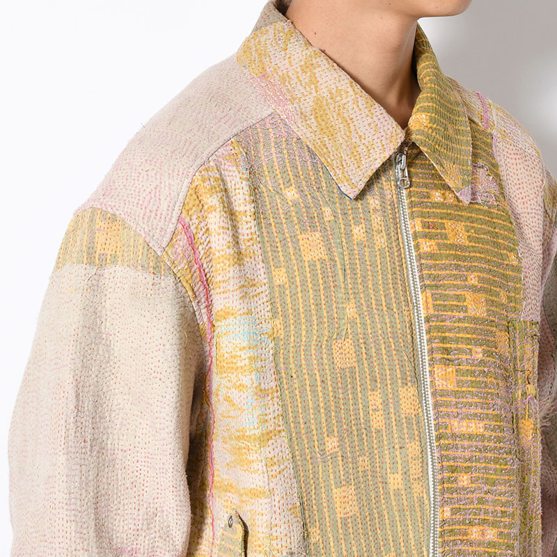 KANTHA QUILT BLOUSON Size:2 -No.3-