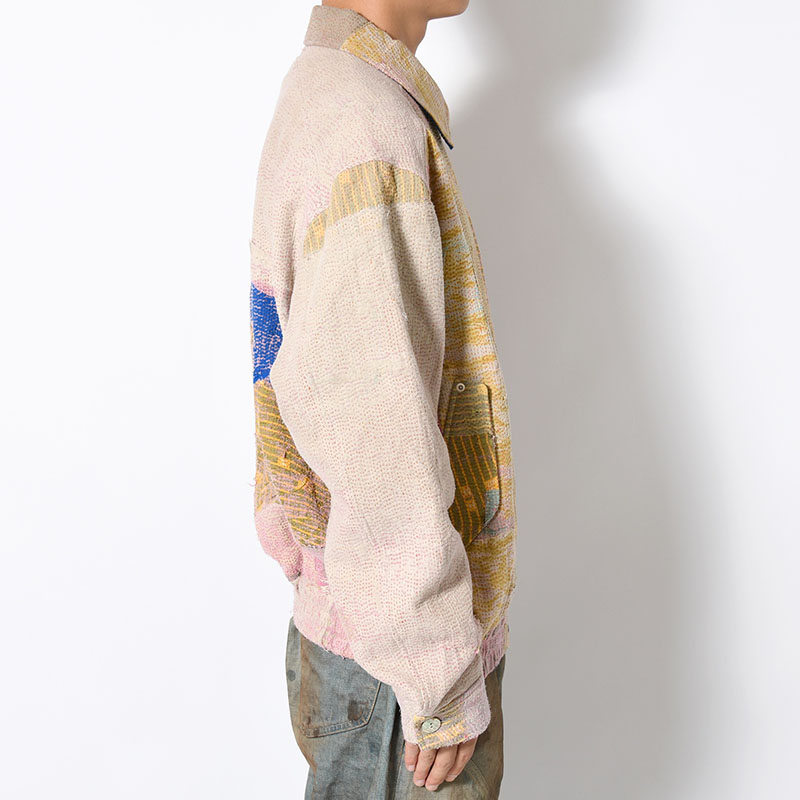 KANTHA QUILT BLOUSON Size:2 -No.3-