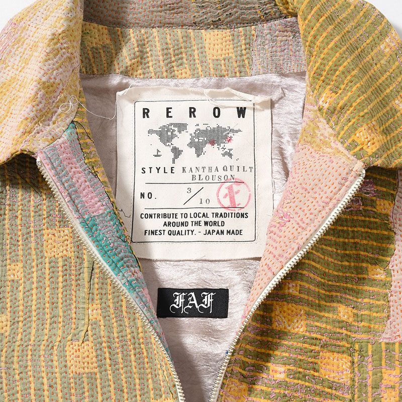 KANTHA QUILT BLOUSON Size:2 -No.3-