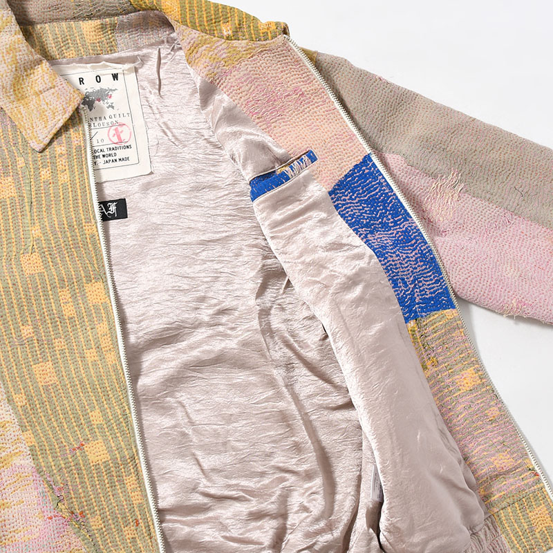 KANTHA QUILT BLOUSON Size:2 -No.3-