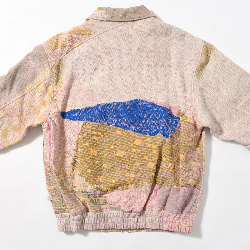 KANTHA QUILT BLOUSON Size:2 -No.3-