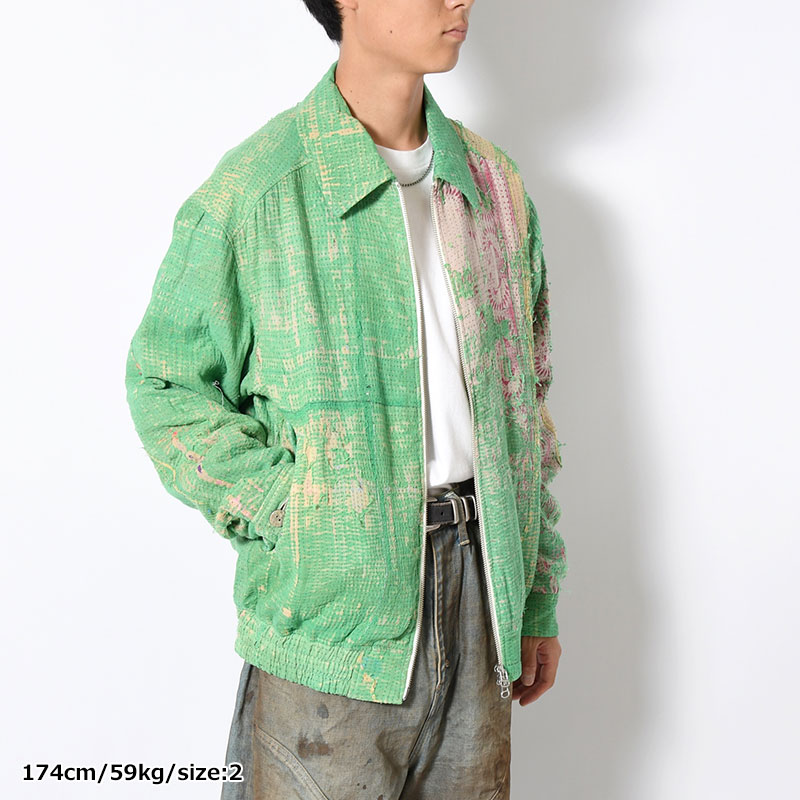 KANTHA QUILT BLOUSON Size:2 -No.4-