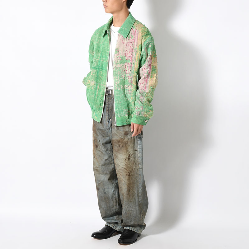 KANTHA QUILT BLOUSON Size:2 -No.4-