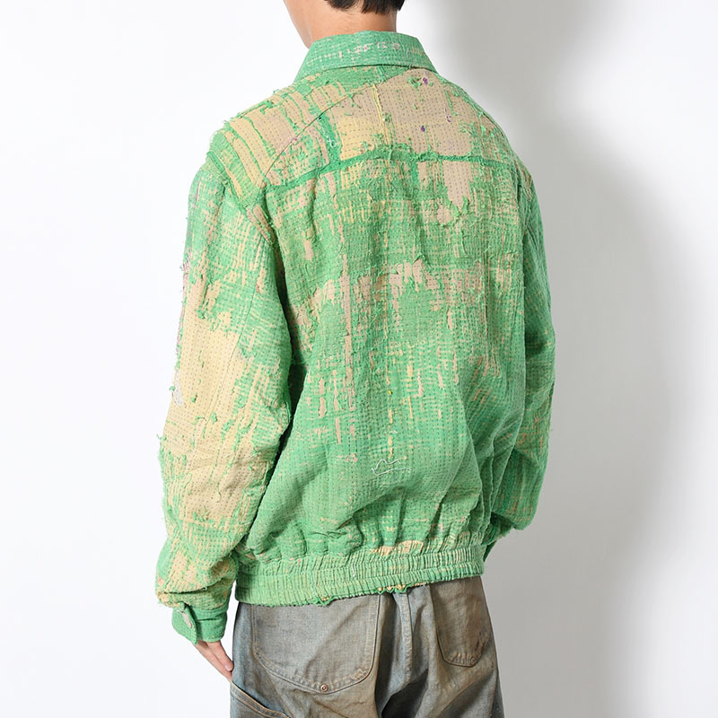 KANTHA QUILT BLOUSON Size:2 -No.4-