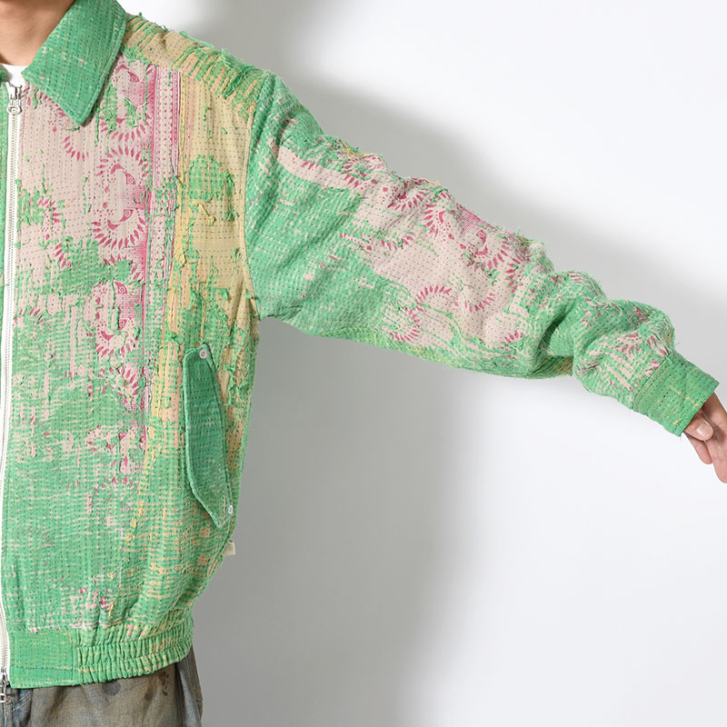 KANTHA QUILT BLOUSON Size:2 -No.4-