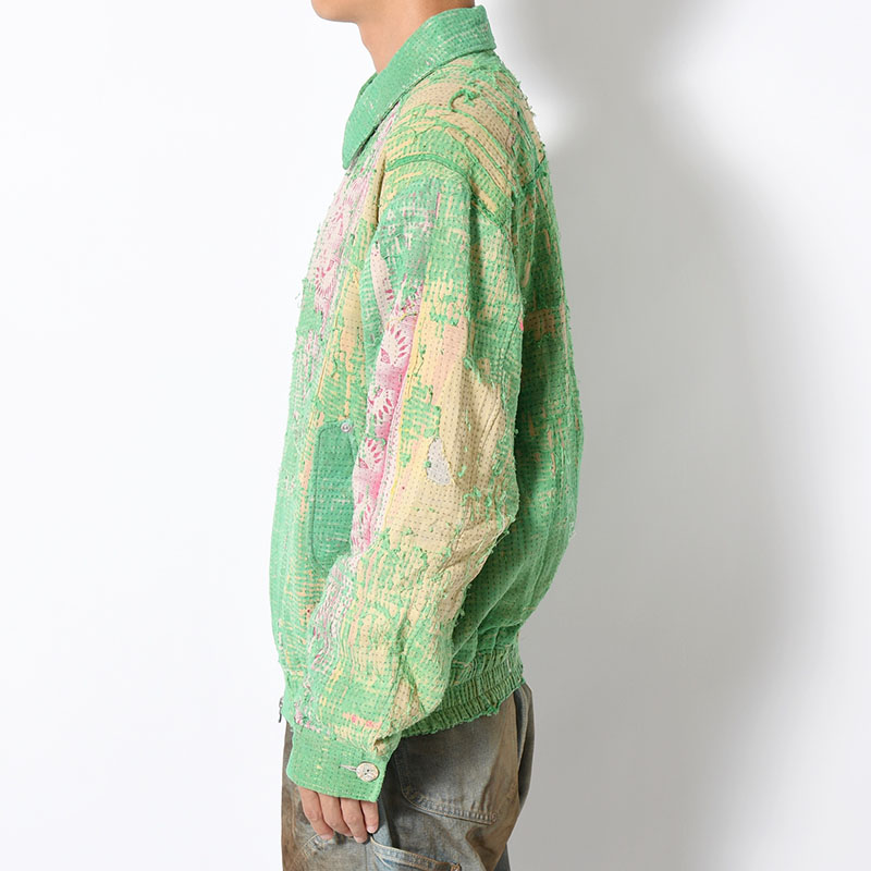 KANTHA QUILT BLOUSON Size:2 -No.4-