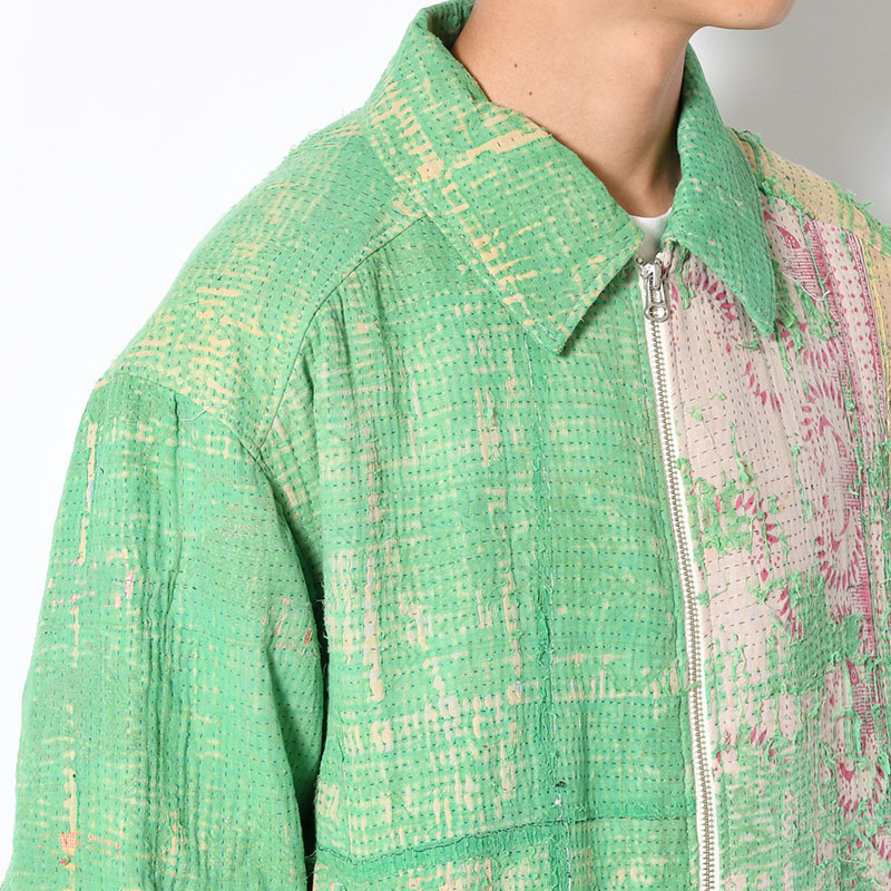 KANTHA QUILT BLOUSON Size:2 -No.4-