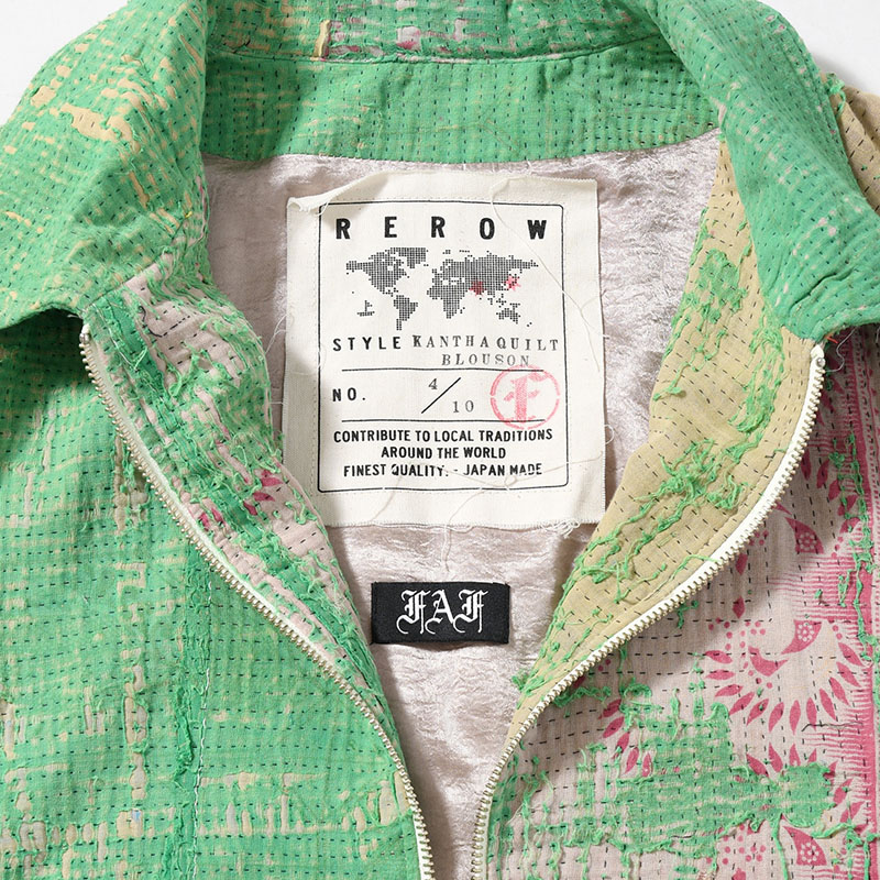 KANTHA QUILT BLOUSON Size:2 -No.4-
