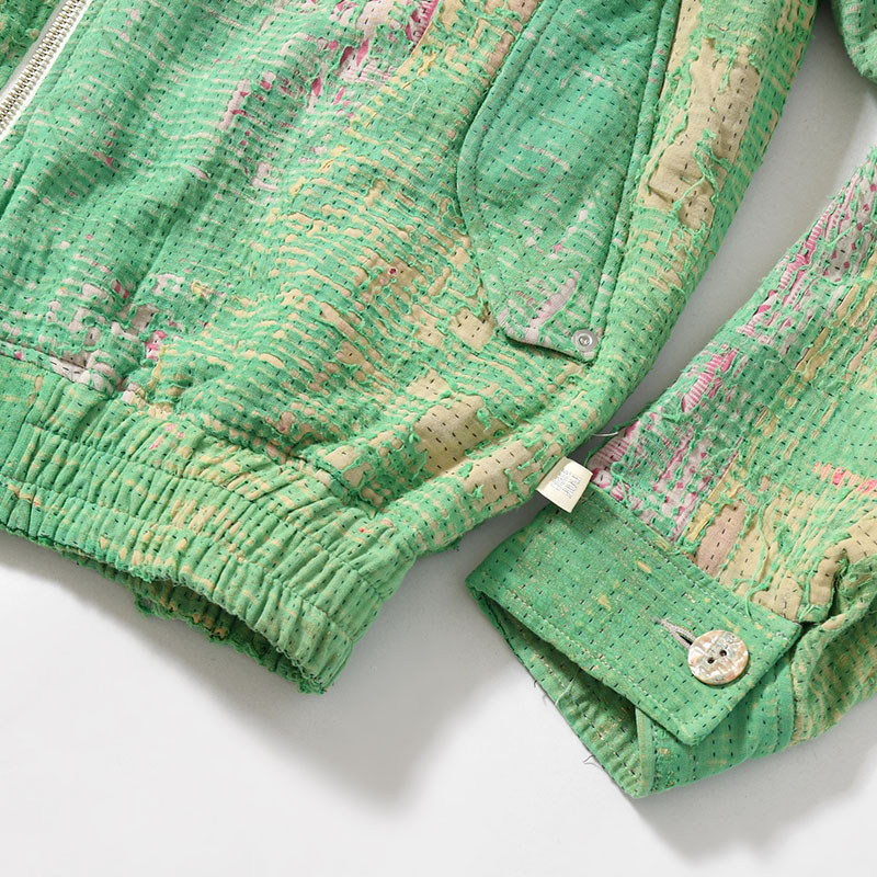 KANTHA QUILT BLOUSON Size:2 -No.4-