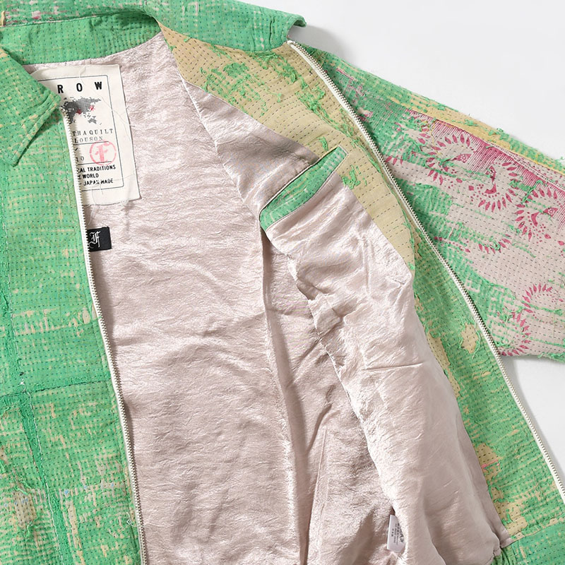 KANTHA QUILT BLOUSON Size:2 -No.4-