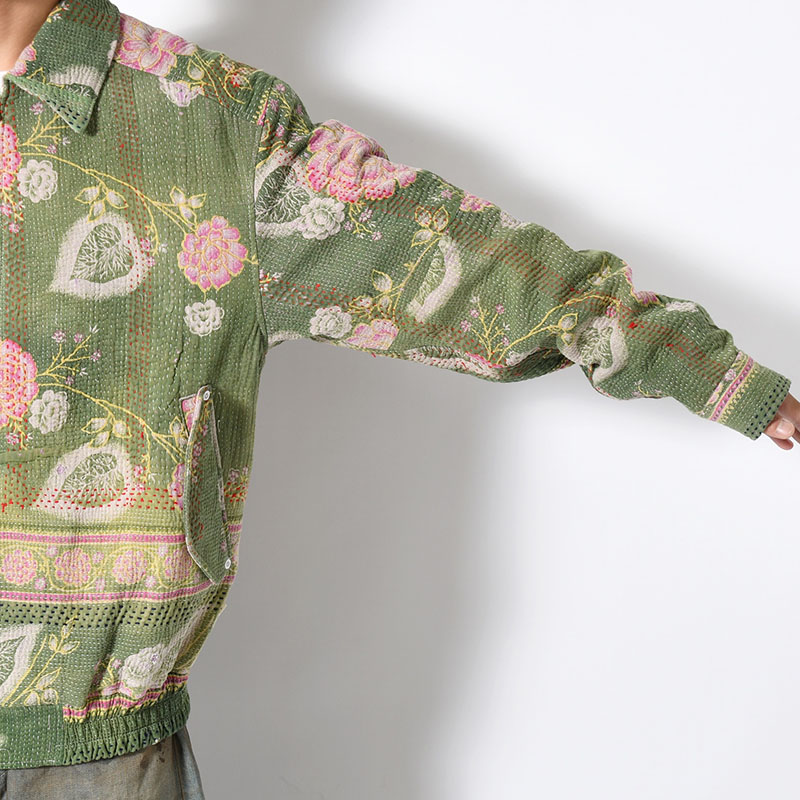 KANTHA QUILT BLOUSON Size:2 -No.5-