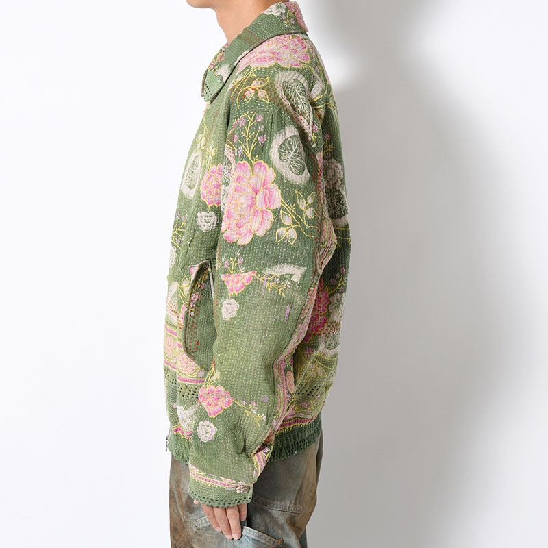 KANTHA QUILT BLOUSON Size:2 -No.5-