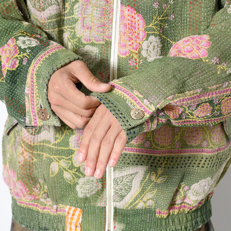 KANTHA QUILT BLOUSON Size:2 -No.5-