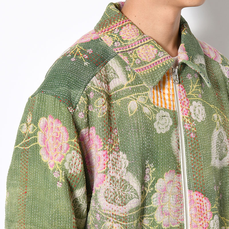 KANTHA QUILT BLOUSON Size:2 -No.5-