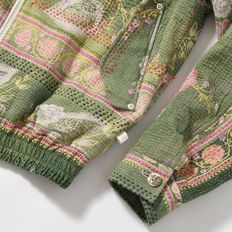 KANTHA QUILT BLOUSON Size:2 -No.5-