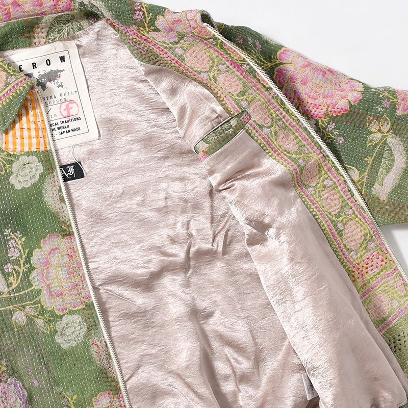KANTHA QUILT BLOUSON Size:2 -No.5-