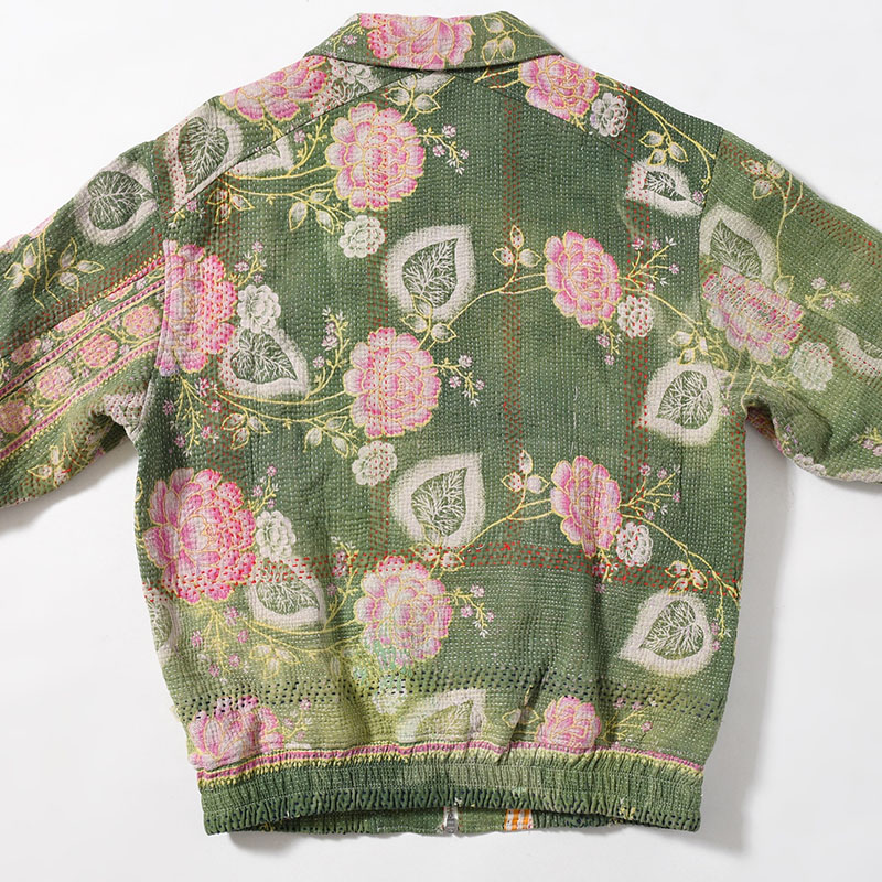 KANTHA QUILT BLOUSON Size:2 -No.5-