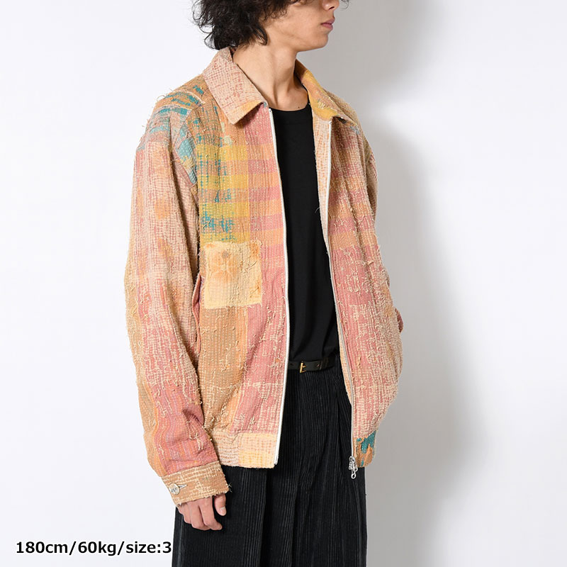 KANTHA QUILT BLOUSON Size:3 -No.6-