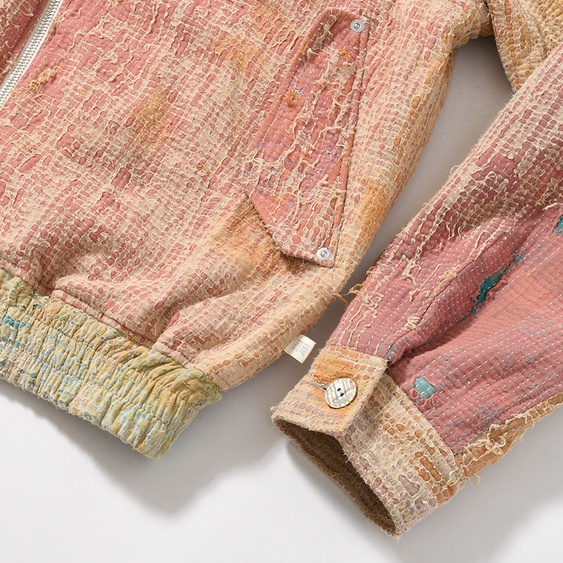 KANTHA QUILT BLOUSON Size:3 -No.6-