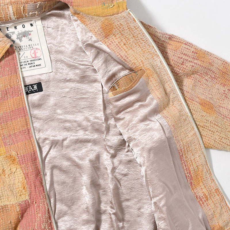KANTHA QUILT BLOUSON Size:3 -No.6-