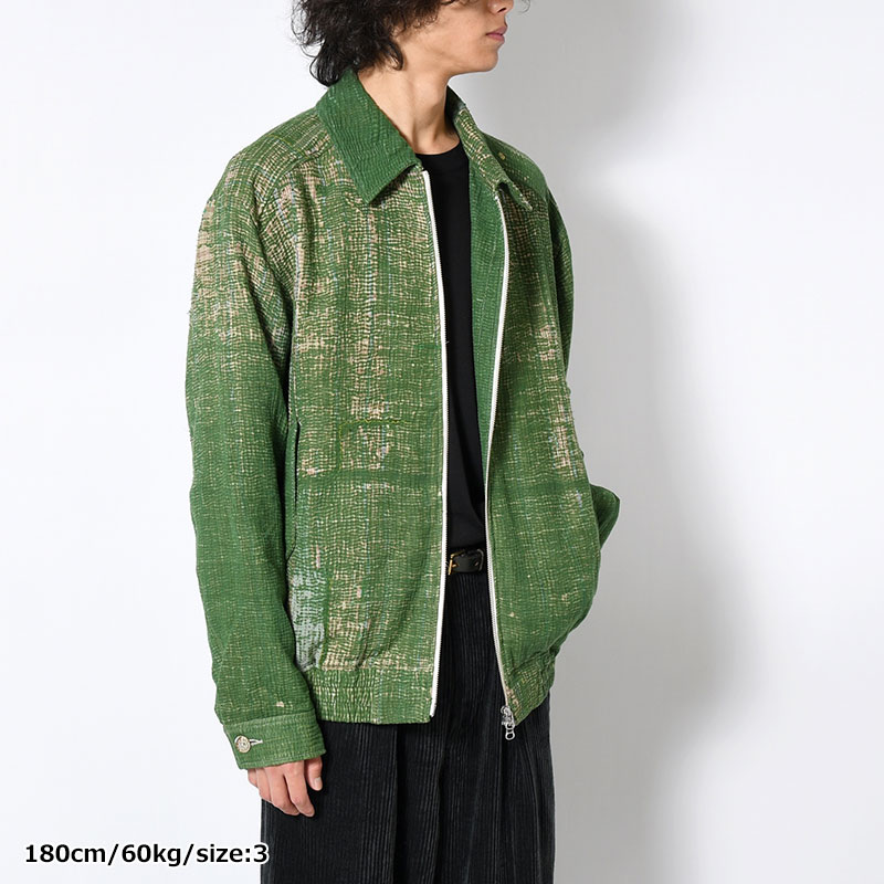KANTHA QUILT BLOUSON Size:3 -No.7-