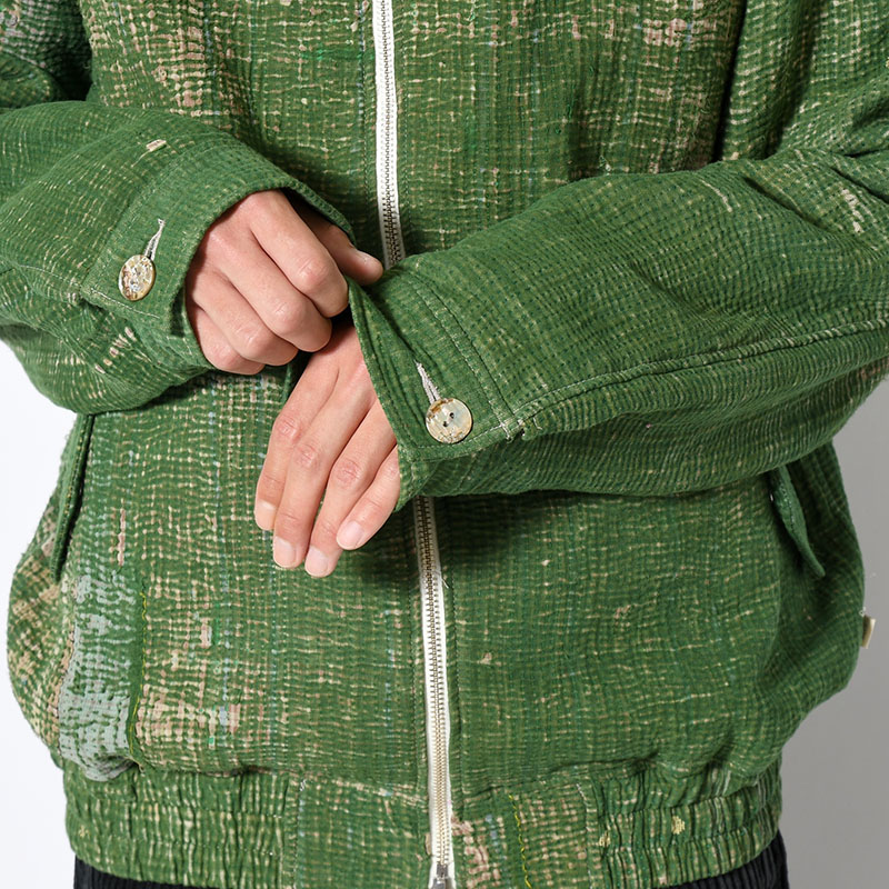 KANTHA QUILT BLOUSON Size:3 -No.7-
