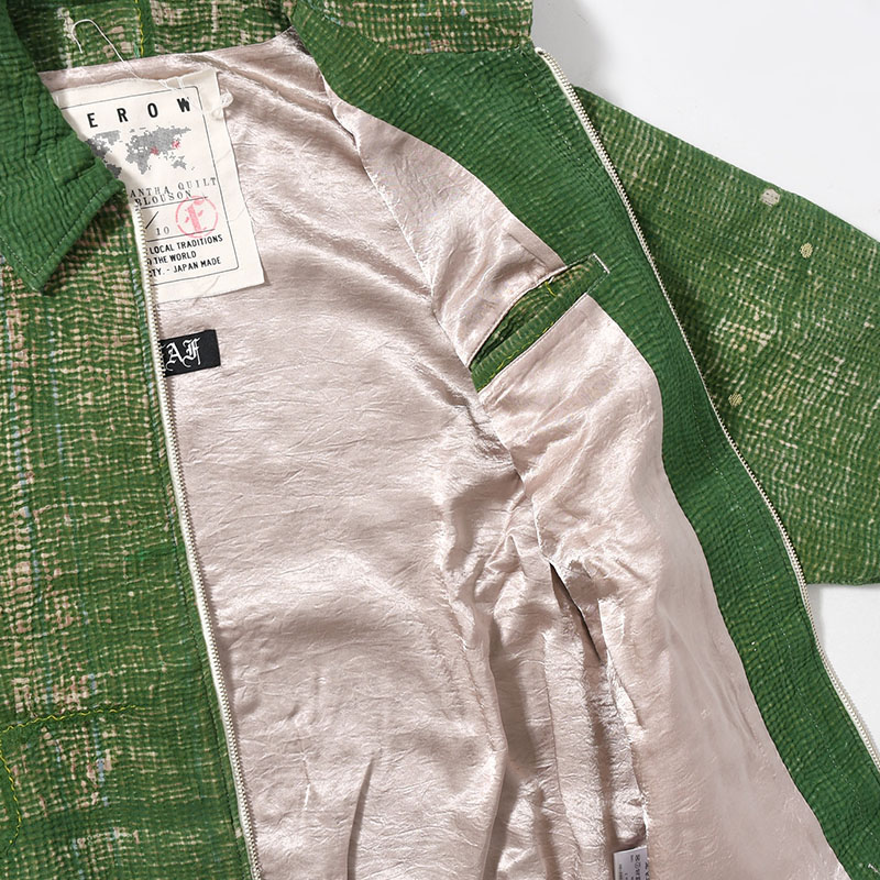KANTHA QUILT BLOUSON Size:3 -No.7-