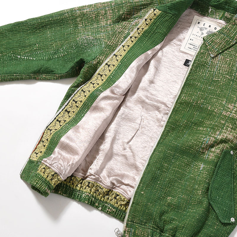 KANTHA QUILT BLOUSON Size:3 -No.7-
