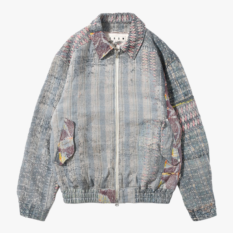 KANTHA QUILT BLOUSON Size:3 -No.8-
