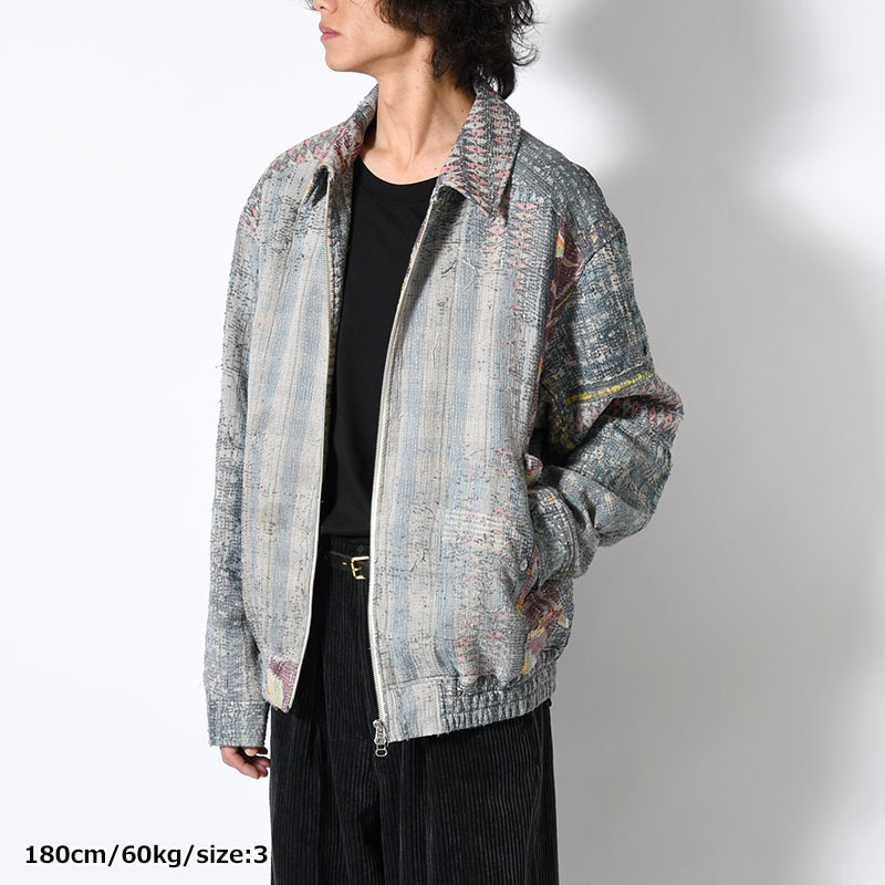 KANTHA QUILT BLOUSON Size:3 -No.8-