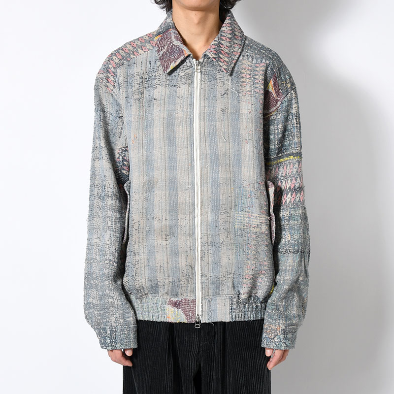 KANTHA QUILT BLOUSON Size:3 -No.8-