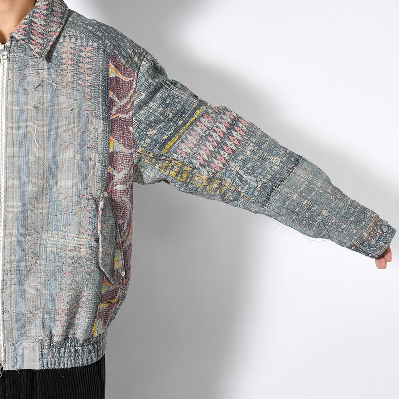 KANTHA QUILT BLOUSON Size:3 -No.8-
