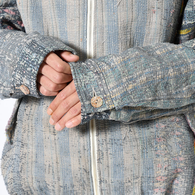 KANTHA QUILT BLOUSON Size:3 -No.8-